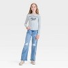 Girls' Long Sleeve Boat Neck T-Shirt - art class™ - 4 of 4