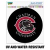 Chapman University Secondary Logo Automotive Car Window Locker Circle Bumper Sticker - 2 of 4