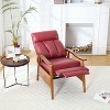 NicBex Modern Accent Chair Armchair Lounge Chair with Wood Frame Comfy Chair for Living Room, Bedroom, Office - 3 of 4
