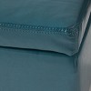 CAVINAS Bed Bench with Storage Cushioned Blanket Storage Chest Modern Bench Storage Bedroom for Bedroom, Living Room, Teal - 4 of 4