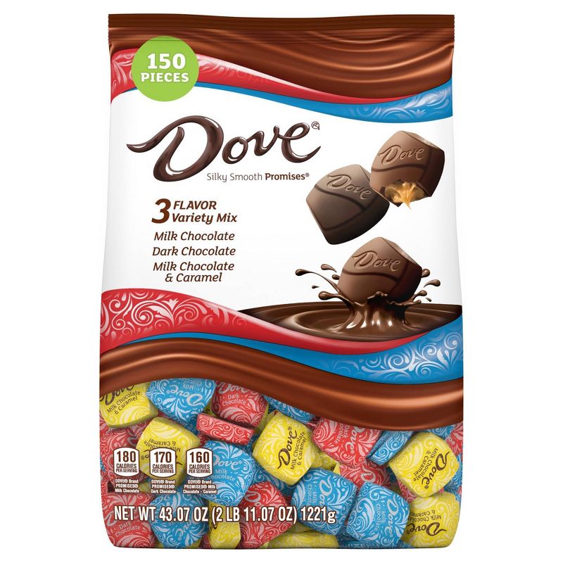 Dove Promises Variety Mix Chocolate Candy - 43.07oz/150ct, 1 of 4