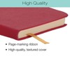 2026 Textured Cover Weekly Monthly Pocket Planner, 6.75"x3.4": 14 Months (Nov 2025-Dec 2026) / 2026 Calendar / 2026  Organizer (Pink) - 2 of 4