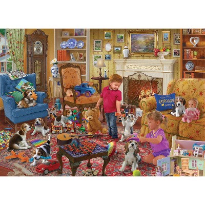 Toynk Puppy Playtime Dog Puzzle For Adults And Kids | 1000 Piece Jigsaw Puzzle