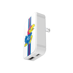 NCAA Kansas Jayhawks Slim Wall Charger - 1 of 3