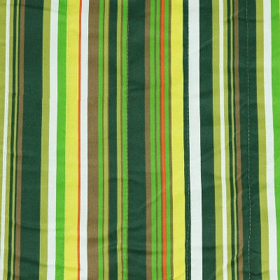 Green Quilted Fabric Hammock with Heavy-Duty Steel Stand