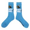 Sesame Street Cookie Monster Men's 3-Pair Pack Athletic Crew Socks - 3 of 4