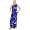 LA LEELA Women's Beach Cover Up Wraps Skirt Beachwear Swim Summer Pareos Long Swimwear Coverups Bathing Suit Cover-Up Bikinis Cover Up One Size - 4 of 4