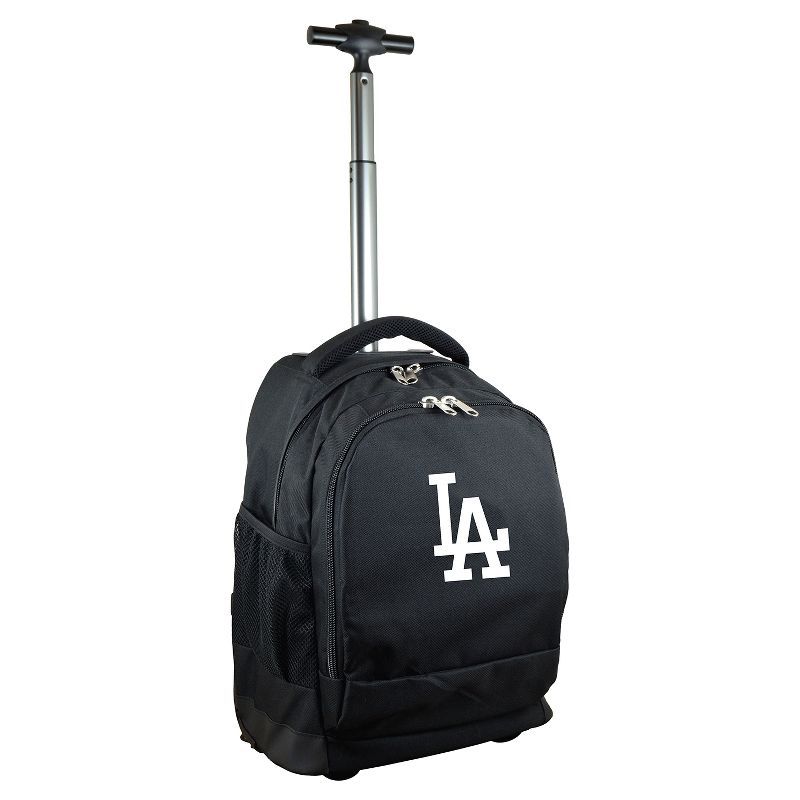 MLB Premium Wheeled Backpack - Black, 1 of 6