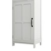 VANIRROR Floor Slim Storage Cabinet, Narrow Line Cabinet, Tall Storage Organizer With Drawer and Single Door for Living Room, Bathroom - 4 of 4