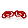 BabyFanatic Officially Licensed Unisex Pacifier 2-Pack - NCAA Texas Tech Red Raiders. - 4 of 4