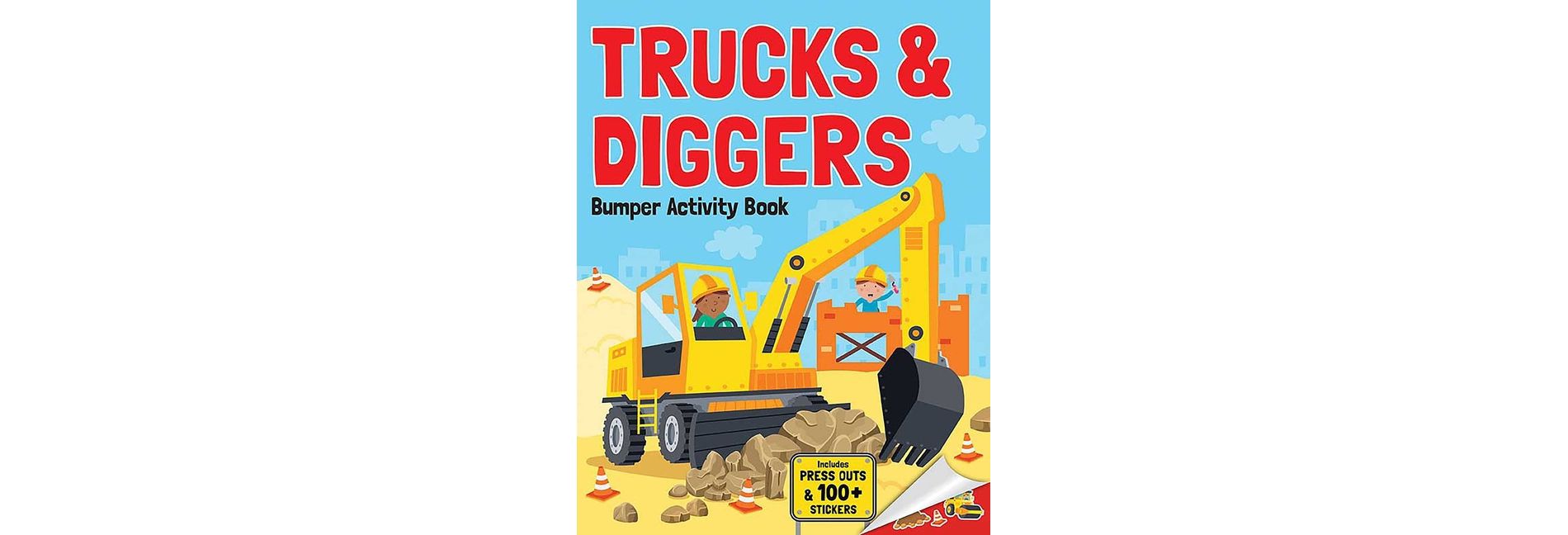 Trucks & Diggers: Bumper Activity Book - (Paperback)