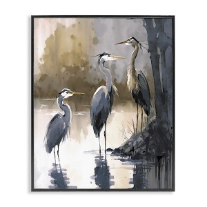 Stupell Industries Lake View Herons, 16" x 20" - 1 of 4