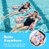 Jasonwell 2-Pack Inflatable Pool Lounge Chairs for Adults, Heavy Duty Floating Noodles, Large Multicolor, Beach & Lake Fun - 3 of 4