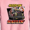Boys' - Paw Patrol - Keep On Haulin Graphic Long Sleeve Fleece Sweatshirt - 2 of 4