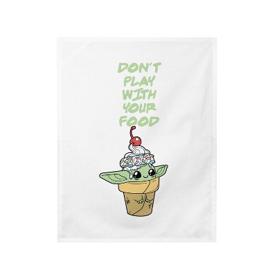 Star Wars Kitchen Hand Towels Mandalorian Halloween Grogu Baby