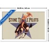 Trends International Stone Temple Pilots - Cowgirl Riding Bronco Framed Wall Poster Prints - 3 of 4