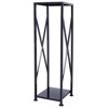 Decorative Firewood Storage Log Rack Holder for Outdoor Indoor Fireplace Fireplace Storage Log Rack Holder Wood Storage Logs Holder Fireside Holders - 4 of 4