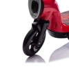 INFURNIC Kick Scooters Kids Ride On Scooter with Faster Speed Longer Usage Time and Kickstand, Red, 29.3"*6.5"*34.7" - 4 of 4