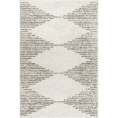 Nuloom Scarlette Abstract Diamond Shag Indoor Area Rug