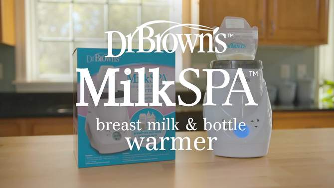 Dr. Brown&#39;s Natural Flow Milk Spa Breast Milk &#38; Bottle Warmer with Even and Consistent Warming, 2 of 24, play video