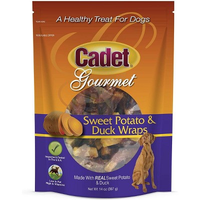 Cadet Duck & Sweet Potato Wraps (14 oz Pack)