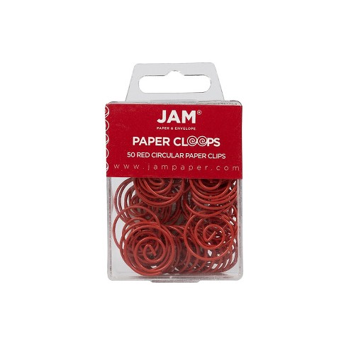 Jam Paper Smooth Colored Paper 24 Lbs. 8.5 X 11 Red Recycled 50 Sheets/pack  (151023a) : Target