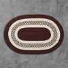 Colonial Mills Flowers Bay - Brown 3 Ft round Round Rug Indoor/Outdoor 100% Polypropylene - 2 of 4