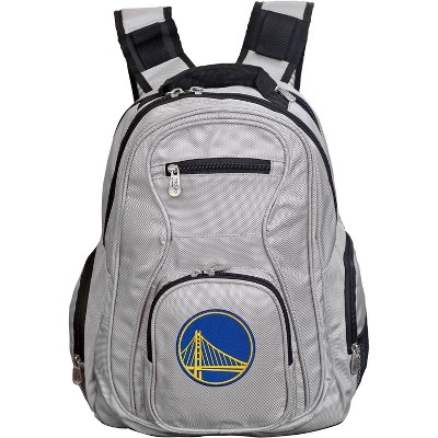 NBA Golden State Warriors Gray Laptop Backpack