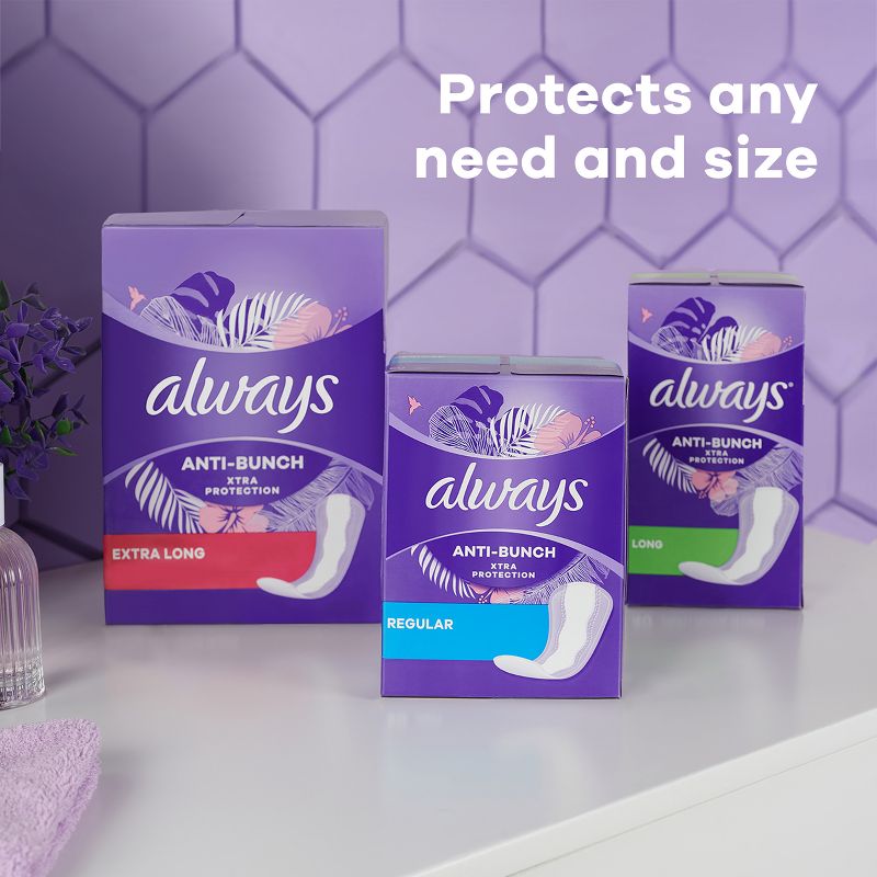 Always Anti-Bunch Xtra Protection Liners, 6 of 10