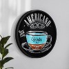 Flash Furniture Canterbury Round Wall Mounted Magnetic Chalkboards for Home or Business with Eraser and Chalk, Set of 2 - 4 of 4