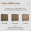 CIPACHO 31" White Vintage Bathroom Vanity with Faux Aged Finish Curved Profile Rubber Wood Legs - 4 of 4