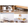 LunaLulinlk Expandable Stackable Kitchen Cabinet Shelf Organizer Storage Space Saving Cupboard, Plate, Dish, Counter & Pantry Organizer - 4 of 4