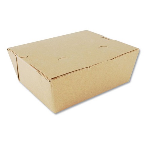 Sct Champpak Carryout Boxes, #8, 6 X 4.75 X 2.5, Kraft, Paper, 300 ...