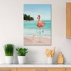Wannabe Flamingo by Jonas Loose Unframed Wall Canvas - iCanvas - 4 of 4