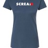 Women's - Scream - Red and White Logo Fitted Graphic T-Shirt - 2 of 3