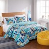 Greenland Home Fashions Wave Rider 2005BS Sham Standard, 20X26 - 2 of 3