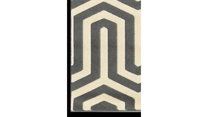 Roma Tangent Area Rug - Ivory - (5'3" x 7') - Linon, 2 of 7, play video