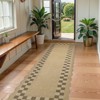Lahome Diamond Double Frame Diagonal Faux Jute Rectangular Indoor Outdoor Area Rug - 3 of 4