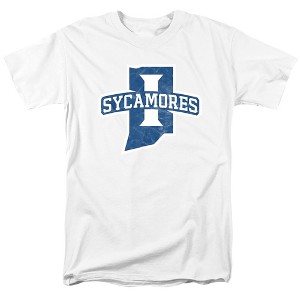 Men's Indiana State University Official Distressed Primary T-Shirt - 1 of 4