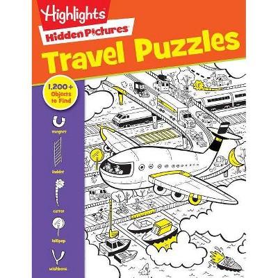 Travel Puzzles - (Highlights Hidden Pictures) (Paperback)