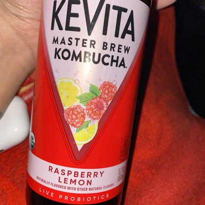 Kevita Raspberry Lemon Master Brew Kombucha - 15.2 Fl Oz : Target