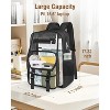 Heavy Duty Clear Backpack, Large Capacity Bookbag with Reinforced Straps for Security, College, and Travel - 2 of 4