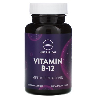MRM Nutrition, Vitamin B-12, 60 Vegan Lozenges, Vitamin B