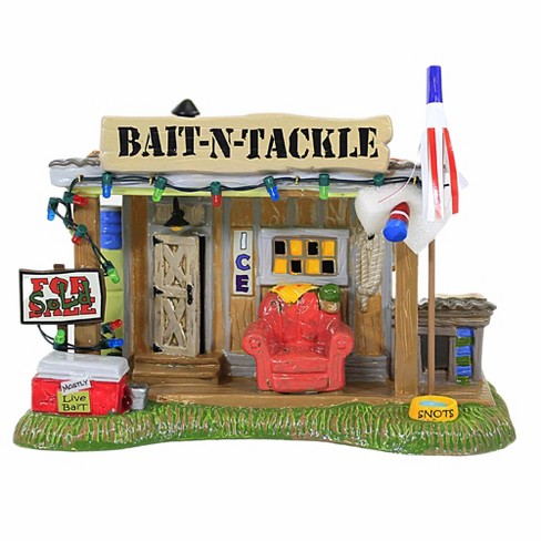 Department 56 Villages 5.5 Inch Selling The Bait Shop National Lampoons  Christmas Vacation Village Buildings
