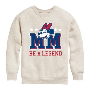 Boys' - Disney - Minnie Mouse Graphic Long Sleeve Fleece Sweatshirt - 1 of 4