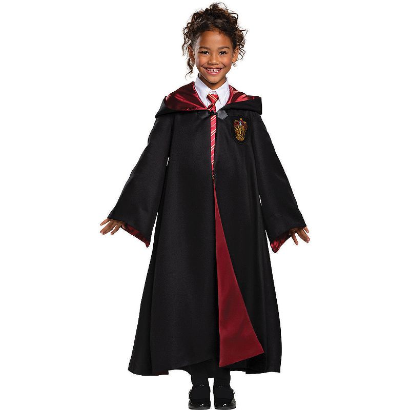 Disguise Kids' Prestige Harry Potter Gryffindor Robe Costume, 1 of 4