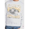 NFL Pittsburgh Steelers Men's Champion White Crew Neck Fleece Sweatshirt - 4 of 4