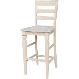 International Concepts Java Bar Height Stool - 30" Seat Height - 1 of 4