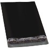 Box Partners Poly Mailers 12" x 15 1/2" Black 100/Case CPM1215BK - 4 of 4
