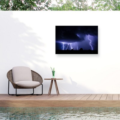 Trademark Fine Art - Christian Skilbeck Fingers Of God Matted Framed Art